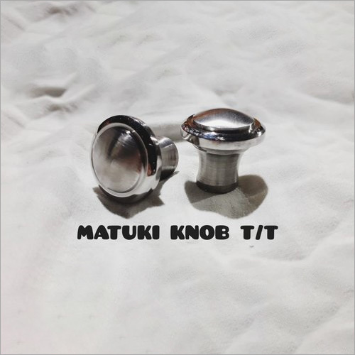 SS Knob - Stainless Steel, Customized Size, Silver Finish | Ideal for Interior Door Hardware Fittings
