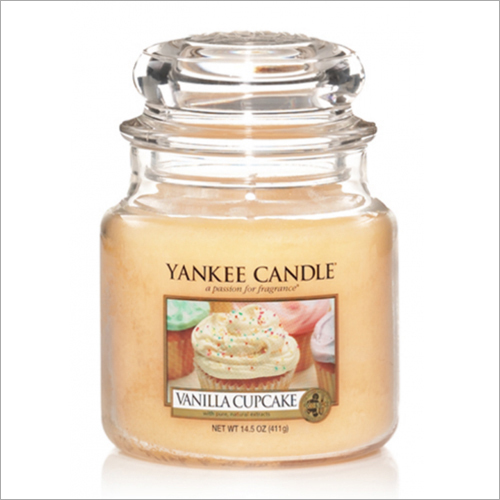 Yankee Candle - Glass & Wax Cylinder Candle, 2.5*3.5 Inches, Pink, 2-inch Diameter | Elegant Design, Long Lasting, Pleasant Scent, Various Fragrances, 25 Hours Burning Time