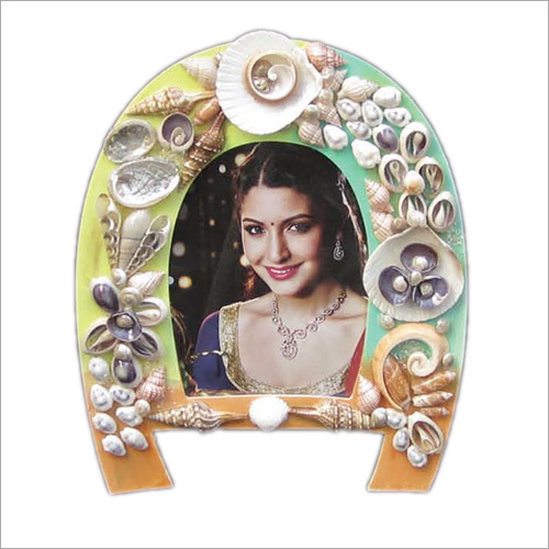 Seashell Table Photo Frame - Color: Multicolor