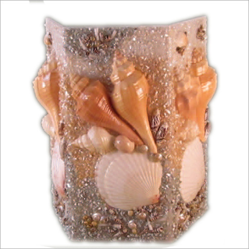 Fancy Seashell Lamp - Color: Multicolor