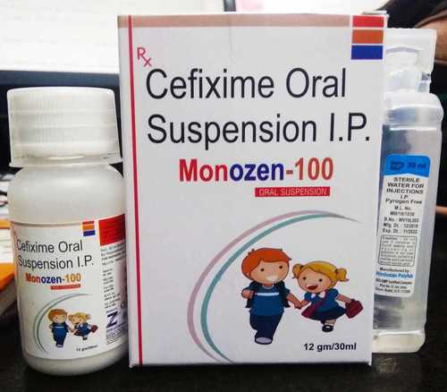 Powder Cefixime Oral Suspension I.p. Dry Syp With Water