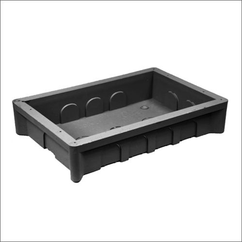 Black 16M Pvc Concealed Modular Box