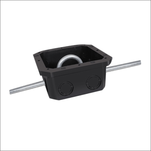 Fan Box - Plastic Material, Elegant Black Design | Versatile and Efficient Air Circulation