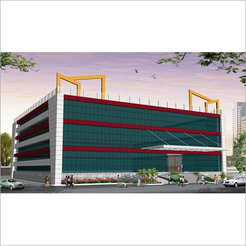 वाणिज्यिक भवन के लिए लैंडस्केप डिजाइन सेवाएं