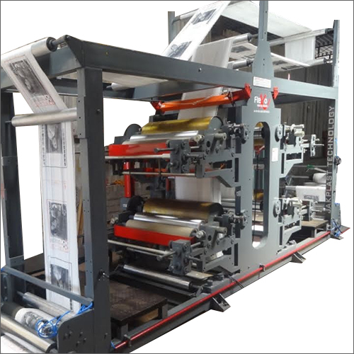 कलर फ्लेक्सोग्राफिक प्रिंटिंग मशीन