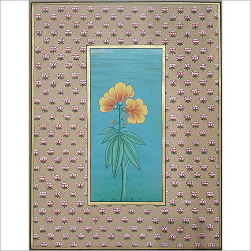 Trendy Mughal Flower Painting