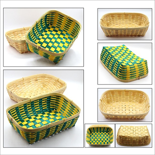 Bamboo Basket Tray