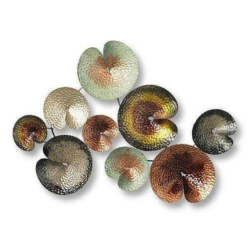 Home Decor Wall Art - Metal Iron Design 15x42 Inches | Handmade, Rust Proof, Eco-Friendly, Customizable Gold and Silver