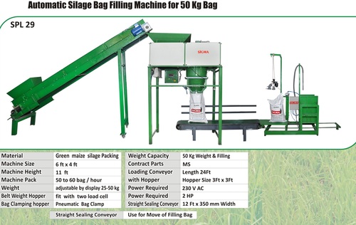 Silage Machine - Automatic Grade: Semi-Automatic