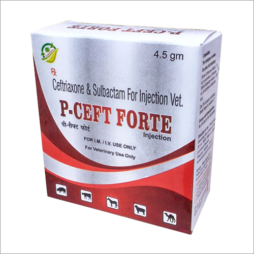 Ceftriaxone And Sulbactam - Veterinary Injectable Liquid , Effective Treatment for Cattle, Goat, Horse, and Sheep