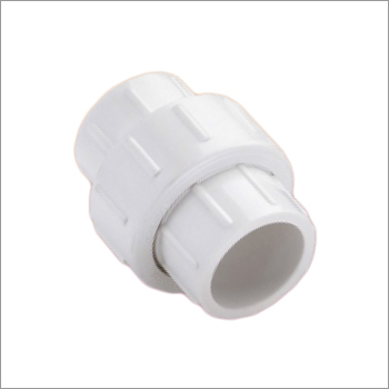 UPVC Plain Union - 1/2 Inch Length, White Color | 50 Pieces Per Bag, Versatile and Durable Material