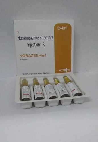 Liquid Noradrenaline Bitartrate Injection I.p.