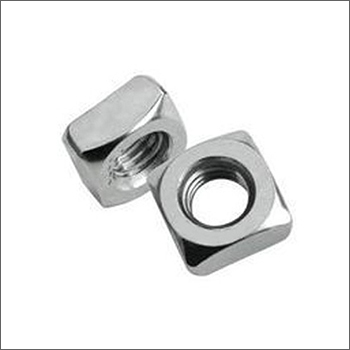Zinc Plated Square Nut - Mild Steel, Standard Size for Automobiles, Machines & Industries | Versatile Usage in Industrial Applications