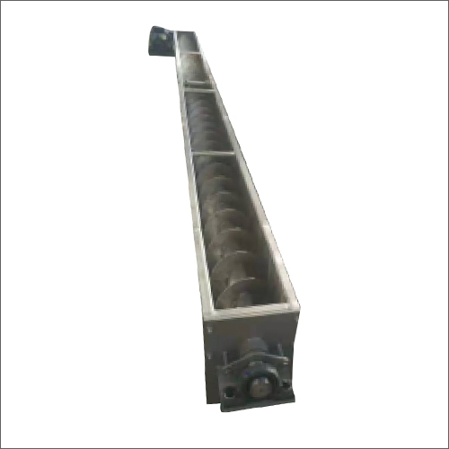 Screw Conveyor - Stainless Steel, Electric Power, Color Coated Surface, 220-440 Volt, Industrial Application, 1-Year Warranty
