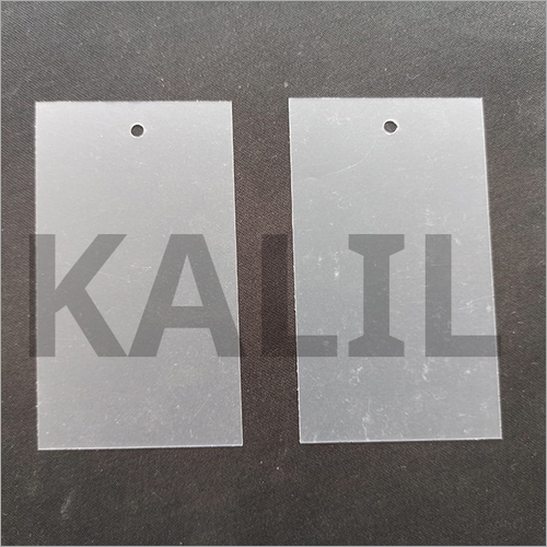Rectangle Plain Pvc Tags