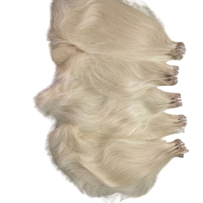 High Grade Blonde Human Hair Extensions - 203.2-1016 Mm Remy Virgin Indian Bulk Hair, 2-year Warranty, Premium Quality
