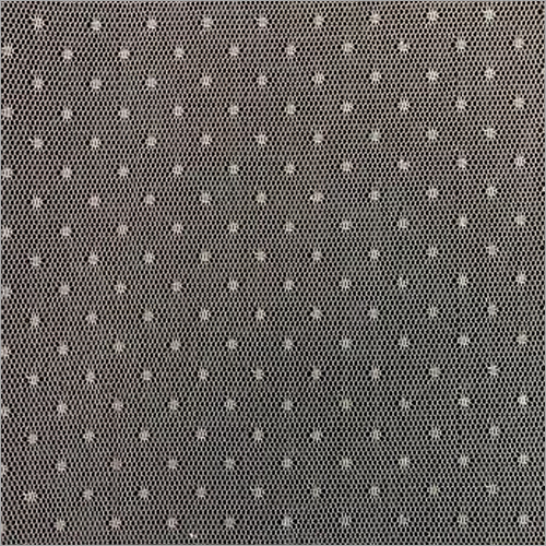 Polyester Yarn - Customizable Length as per Requirement, Light Weight Net Fabric for Garment Industries