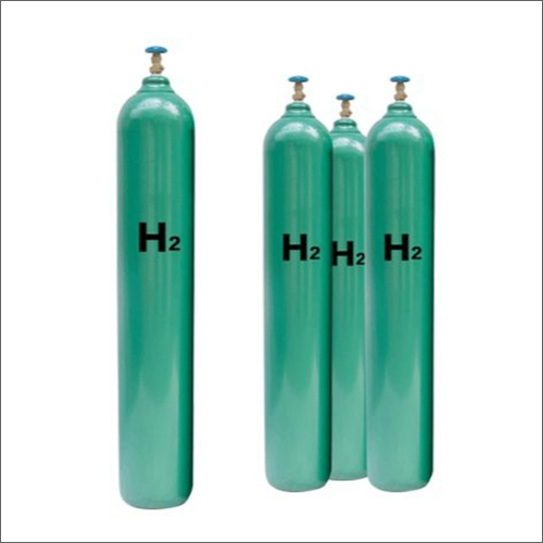 Hydrogen Gas Cylinder - Stainless Steel, General Industrial Usage, Durable and Safe Design