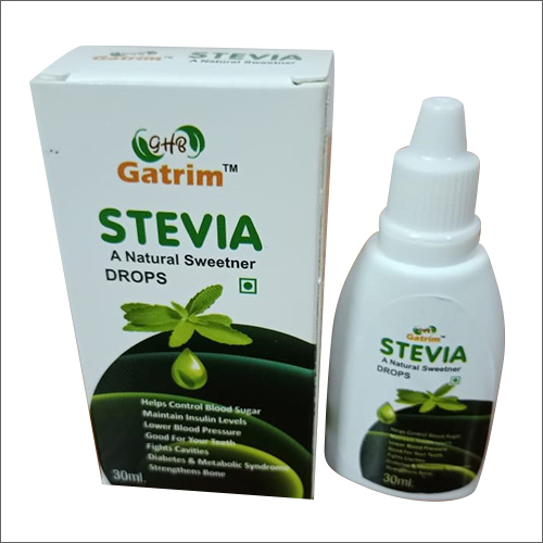 30ml Stevia Natural Sweetener Drops - Liquid Herbal Sweetener, 100% Pure Extract, Zero Calories, Suitable for Diabetics, 3-Year Shelf Life