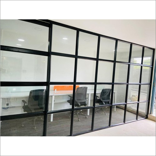 Transparent Aluminium Glass Office Partitions