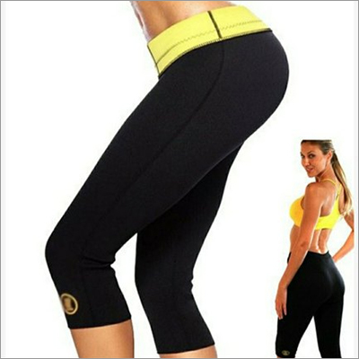 Fabric For Hot Shaper Panties - Light Weight Plain Material | Custom Size, Color Black, Ideal for Garment Industries