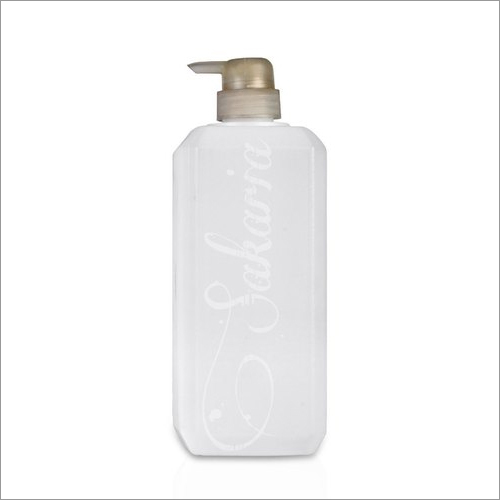 1 Litre Square Bottle - Hdpe Material, White Color, Screw Cap, Size: 1 Litre | Leak-proof, Chemical Resistant, Impermeable Design