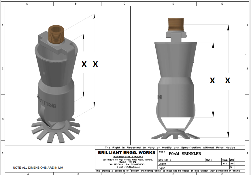 Foam Blader Tank - Application: For Fire