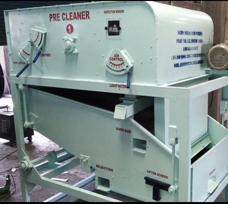 Seed Processing Machine - Galvanized Steel, 1-1.5 TPH Capacity | Automatic Operation, 1 Year Warranty