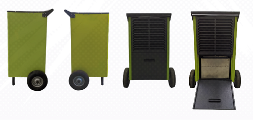 3500-watt Industrial Dehumidifier - Capacity: 80 Liter/day
