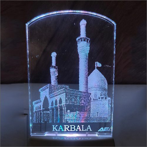 Acrylic LED Mosque Night Lamp