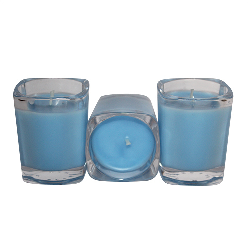 Home Decoration Handmade Soy Wax Candles - Pure Soy Wax, Customized Size, Blue Color, Ocean Breeze Fragrance | Handmade, Low Smoke & Residue, Elegant Design