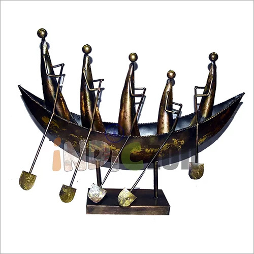 टिकाऊ आयरन बोट ट्रैवलर फिगरिन