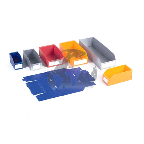 Plastic Corrugated Bin Box - Water Resistant: No
