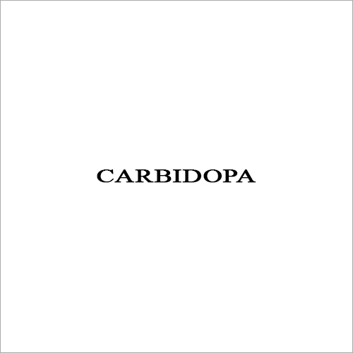Carbidopa API Intermediate Services