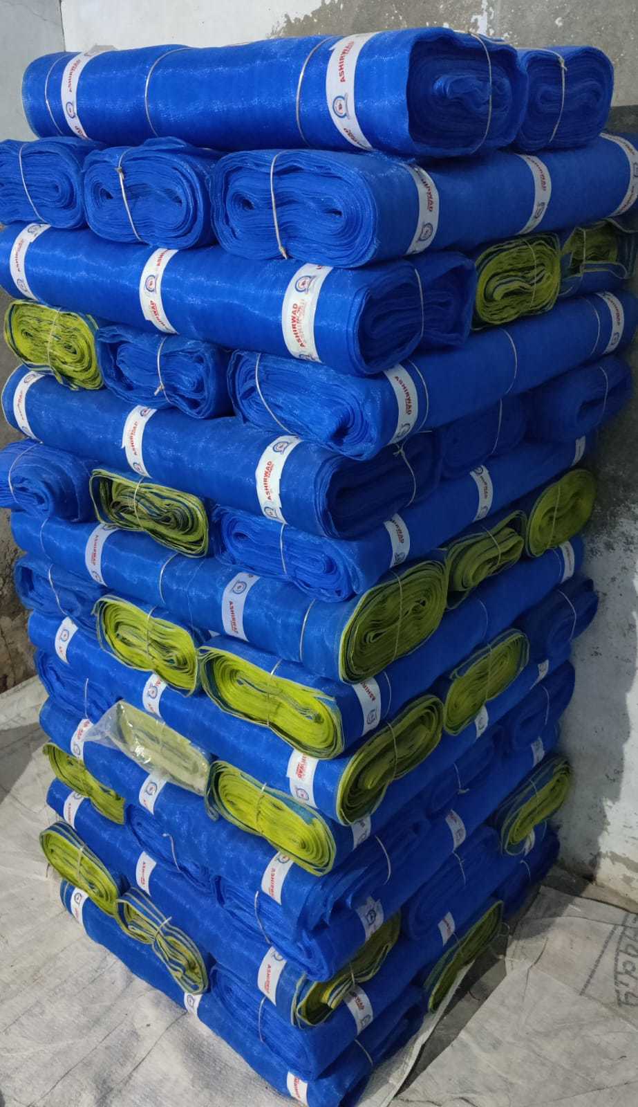 Monofilament Onion Vegetable Net Fabric - Hdpe Material, Versatile Net Style, Blue & Pink Colors, Customizable Weight Options | Durable & Resistant To Chemicals, Heavy Pressure