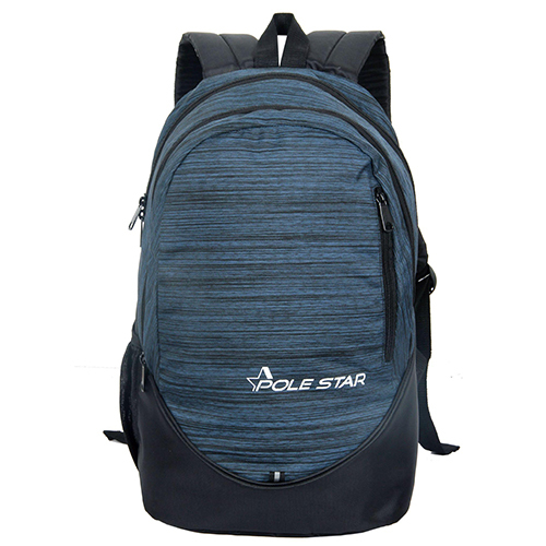 Blue Ranker 32 L College/ School/ Office/ Casual/ Travel Backpack With 15.6" Laptop Compartment And Rain Cover, Made With Polyester