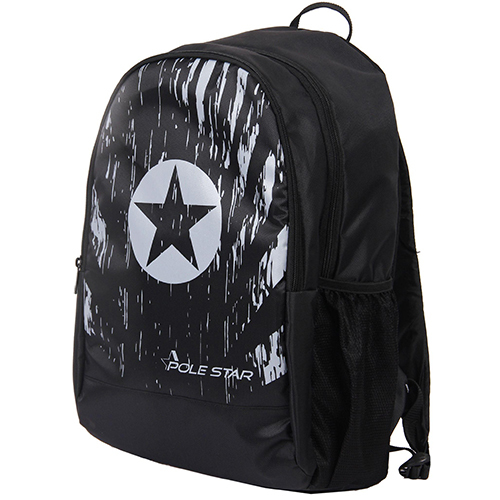 Black Amaze 30 L College/ Casual/ Office/ Travel Backpack With 15.6" Laptop Compartment, Made With Polyester
