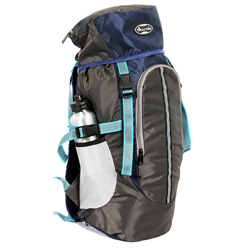 Black Hike 44 L Hiking/ Trekking/ Camping/ Travelling Rucksack Backpack Made With Polyester