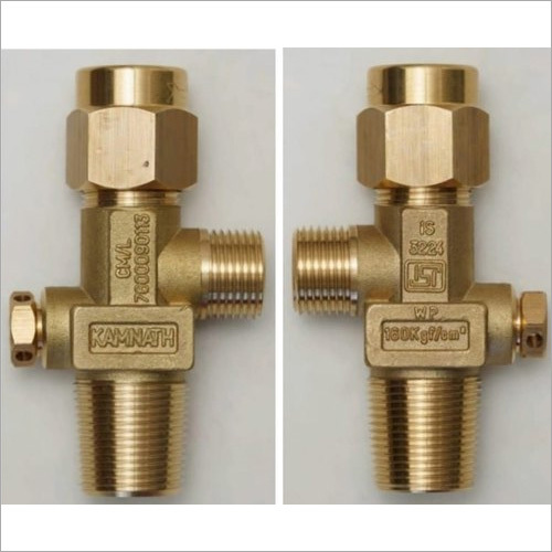 सिंगल पीस स्पिंडल के साथ कुंजी संचालित कार्बन डाइऑक्साइड सिलेंडर वाल्व