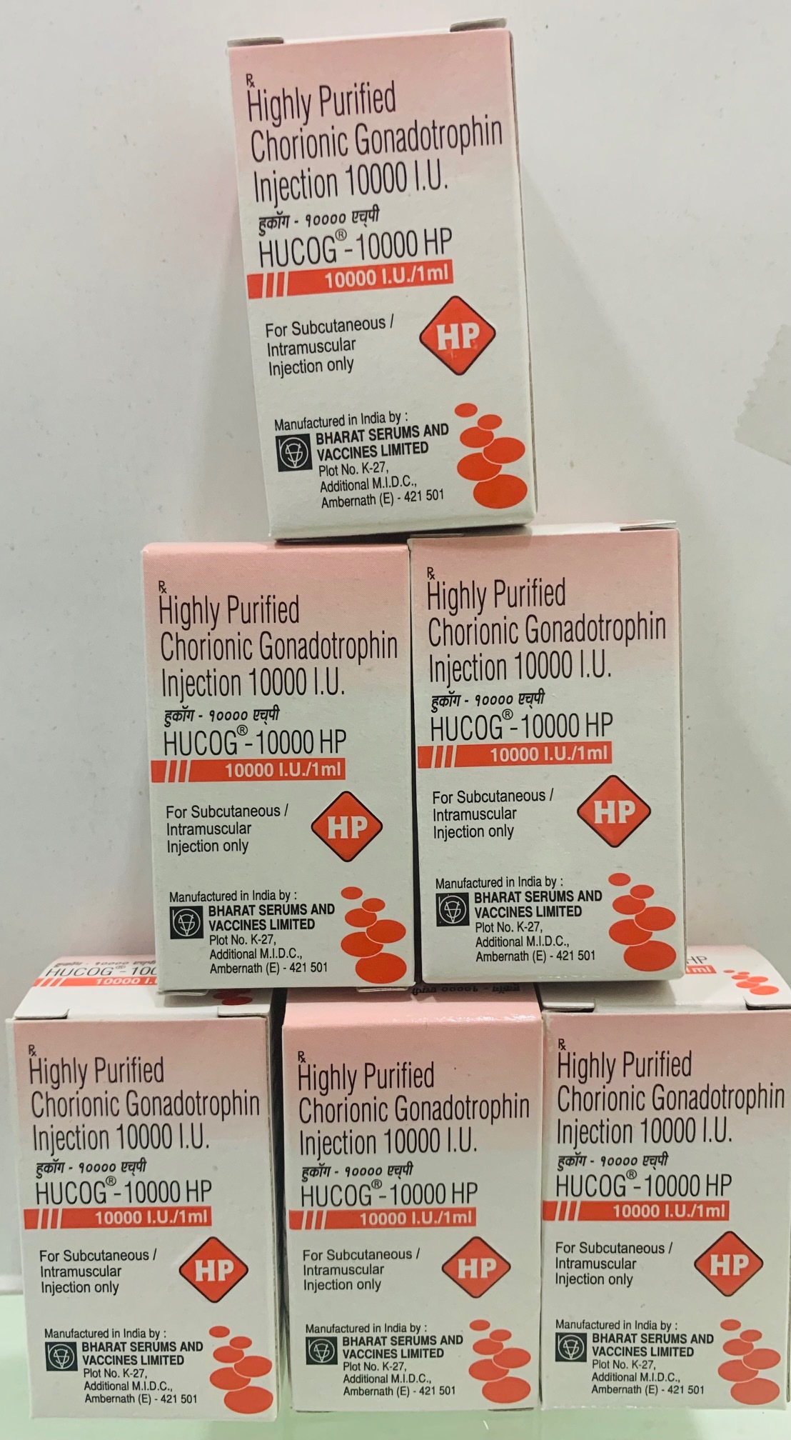 Hucog 10000 Iu Inj Injection