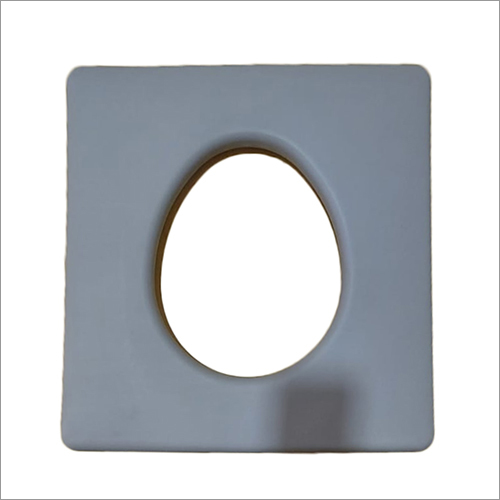Wheelchair Commode Cushion - Plastic Material | Rigid Hardness, Square Shape, Lightweight, Smooth Edges for Enhanced Comfort