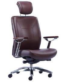 BOSS HB Office Chair - Durable Wood & Steel Frame, Modern Design, Easy to Clean & Install, Swivel with Height Adjustment