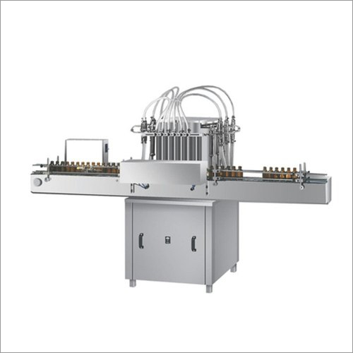Automatic Volumetric Liquid Filling Machine - 220V, Stainless Steel | Automatic, Electric Drive, 1 Year Warranty