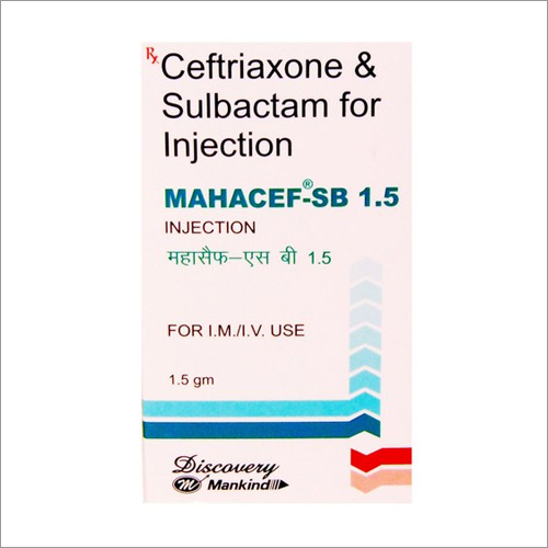 Liquid Ceftriaxone And Sulbactam For Injection