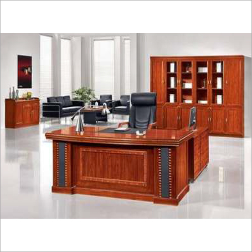 Office Wooden Table - Solid Wood Material, Spacious Design 60x30 Inches , Ideal for Modern Workspaces