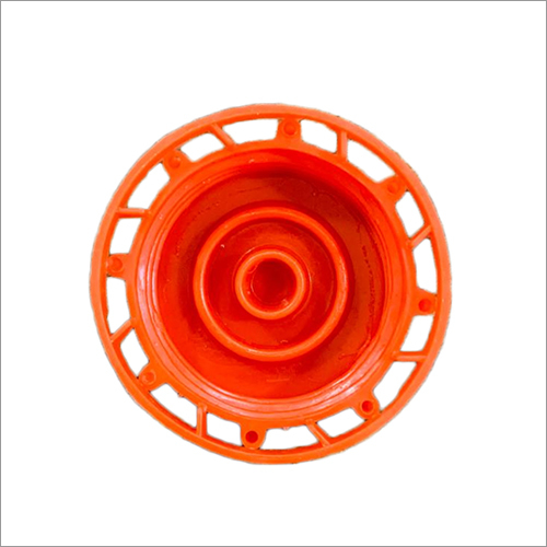 Hdpe Caps - Rigid Plastic, Various Sizes Available, Orange Color - Ideal For Leak Prevention In Bottles And Containers