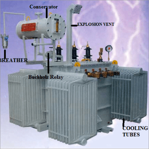 Industrial Power Transformer - Copper & Steel, 11kV-33kV Voltage Rating, 500kVA-2000kVA Power Capacity, Oil-Immersed Cooling System, 98%+ Efficiency