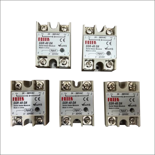 Solid State Relays - Rated Voltage 220 Volt | Designed for Industrial Use, Enhanced Thermal Performance and Long Lifecycle