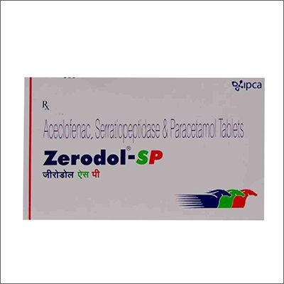 एसिक्लोफेनाक सेराटियोपेप्टिडेज़ और पेरासिटामोल टैबलेट सामान्य दवाएं