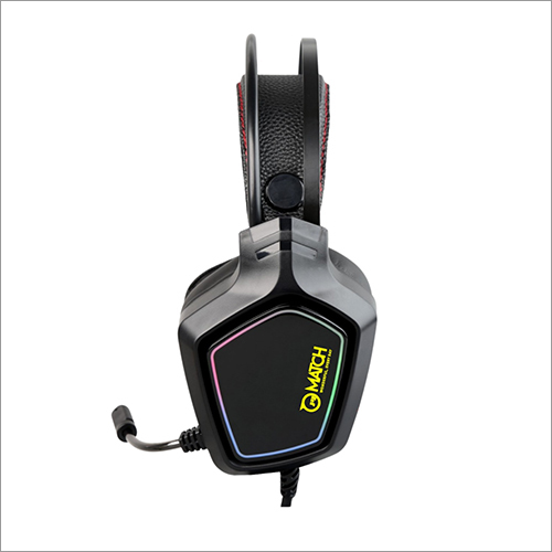 Gaming Headset With Rgb Led Light Body Material: Plastic